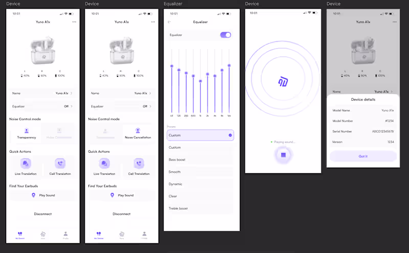Cover image for App design for AI translation