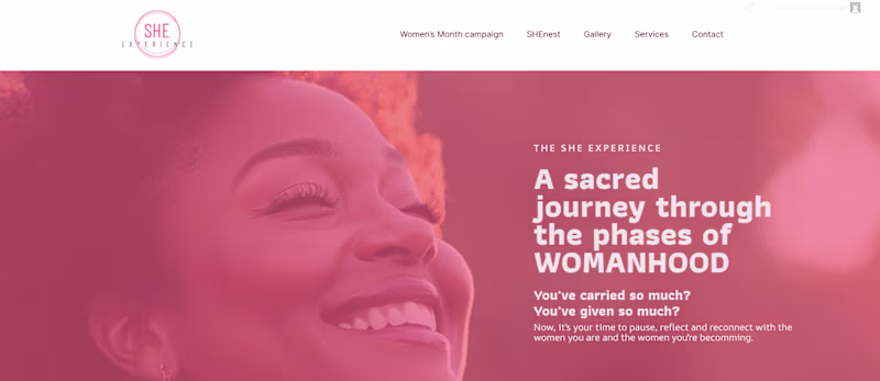 Cover image for SHE Experience is a dedicated