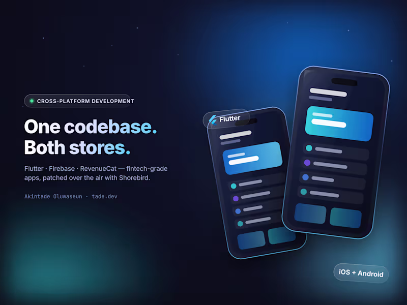 Cover image for Cross-Platform App Development with Flutter