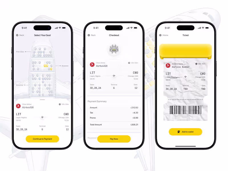 Cover image for Plane Ticket Purchase