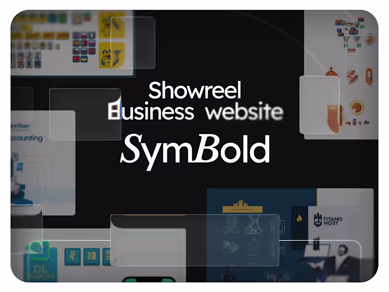 Cover image for Showreel Business  website SaaS