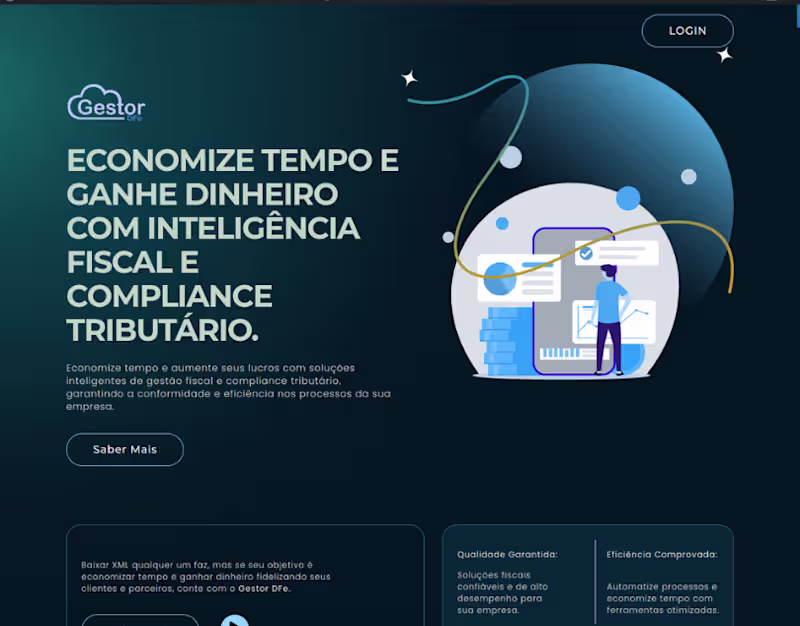 Cover image for SIte para empresa: Inteligência Fiscal