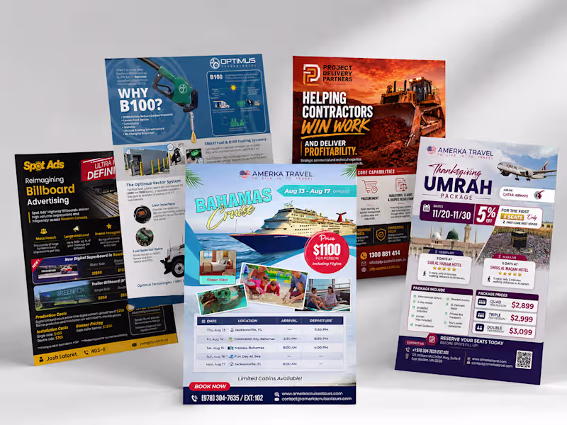 Cover image for Flyer design for your Business