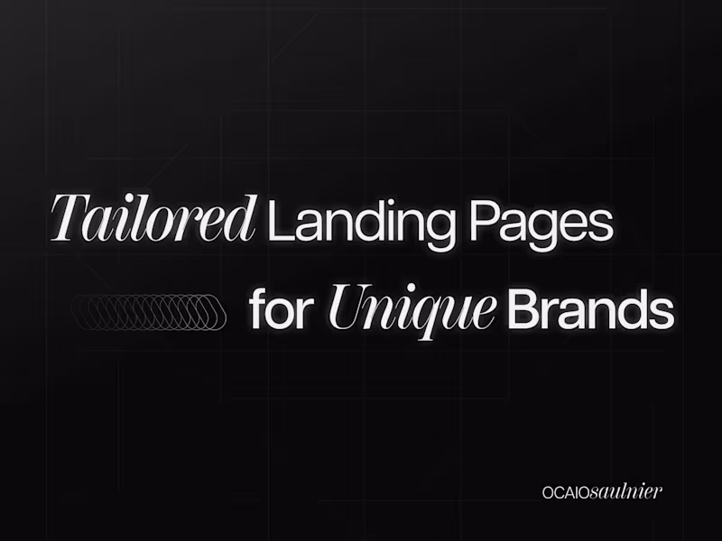 Cover image for Beautifully crafted Framer Landing Pages