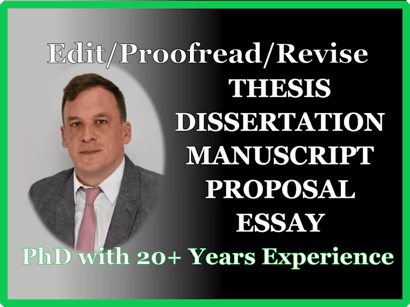 Cover image for Scientific Manuscript Journal Article Editing
