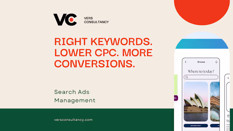 Cover image for  Search Ads Management