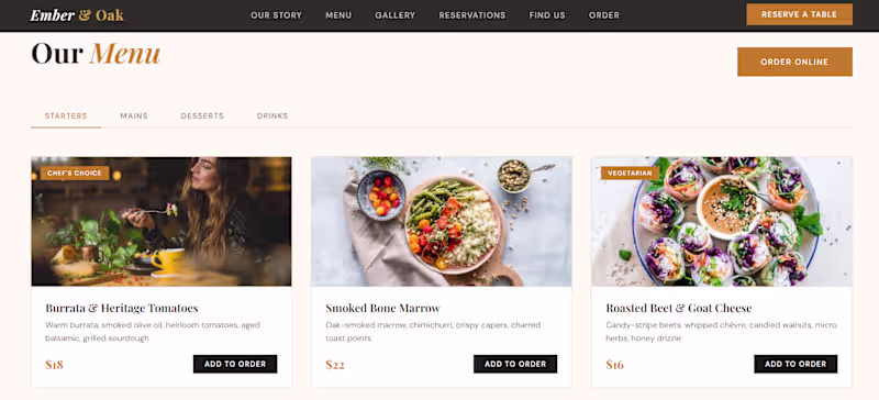 Cover image for Websites for the business