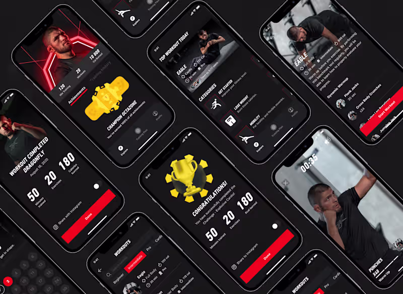 Cover image for 🛑 OctaZone. Fitness App by Khabib Nurmagomedov
