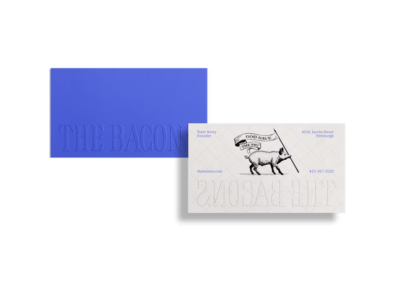 Cover image for Branding & Illustration - The Bacons