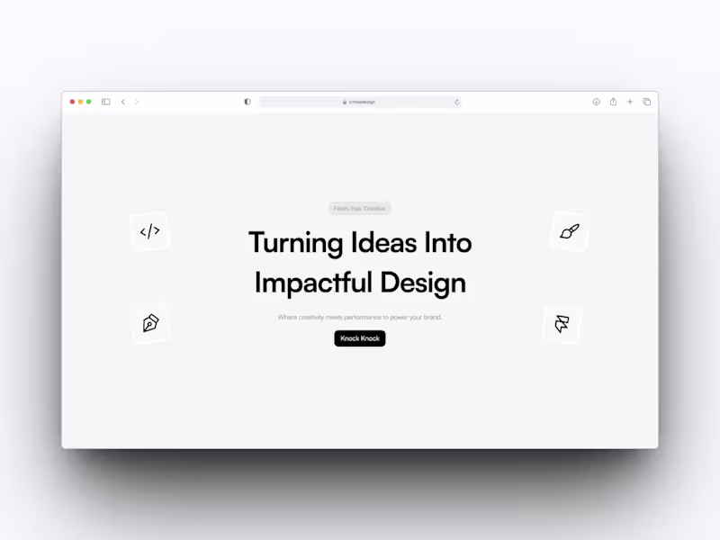 Cover image for Ichwa Design Studio Website