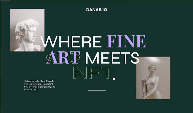 Cover image for Danaë.io - Branding 🔱