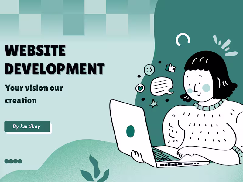 Cover image for website design for any brand to grow there online presence.