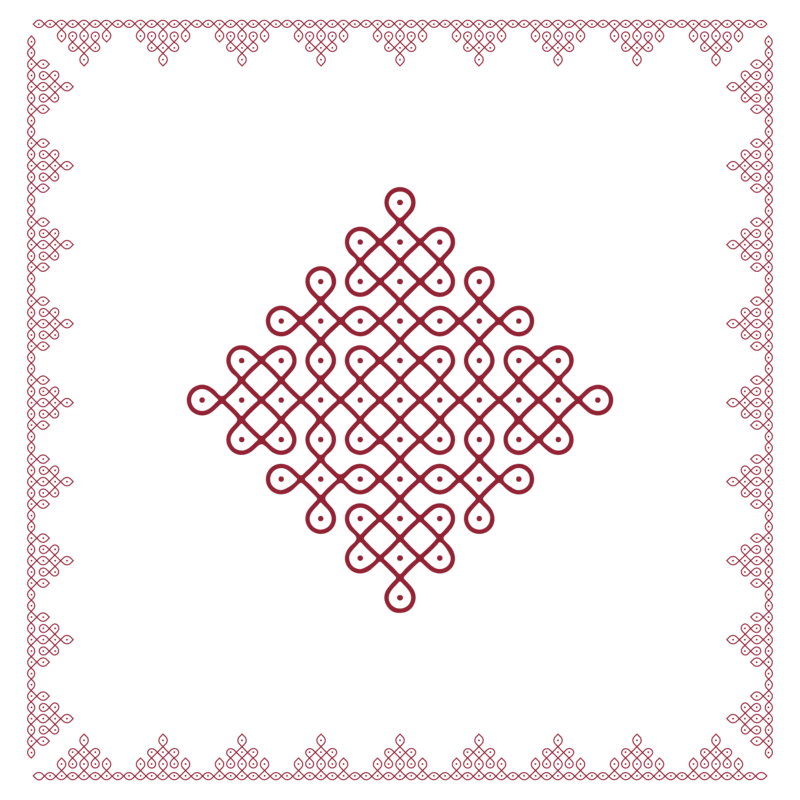 Cover image for Kolam inspired brand identity