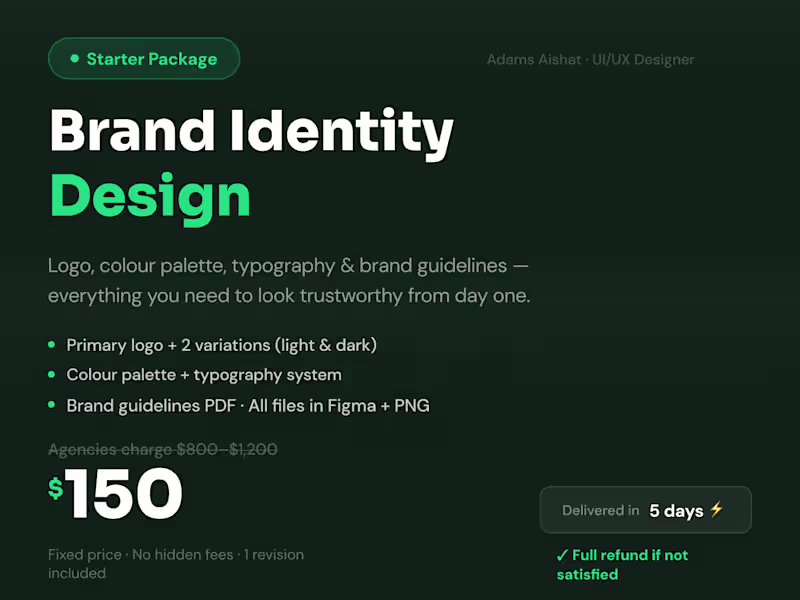 Cover image for STARTER: Brand Identity Design