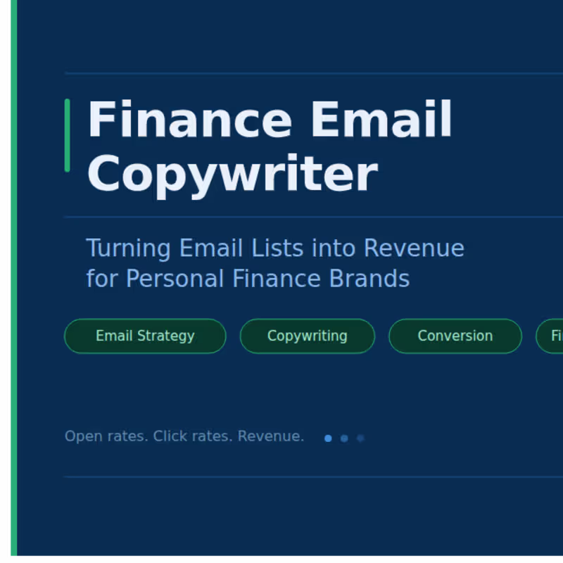 Cover image for welcome and Nurture email sequences for personal finance coaches
