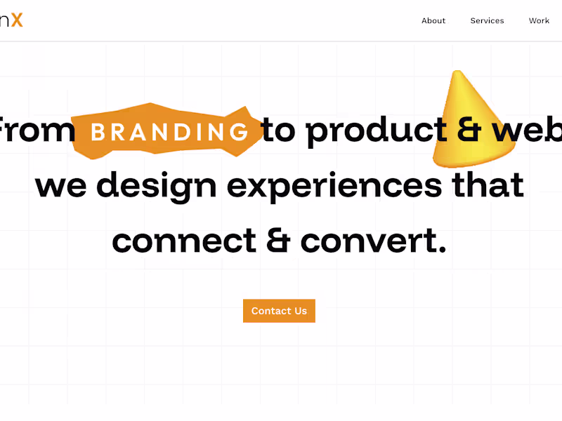 Cover image for DesignX website