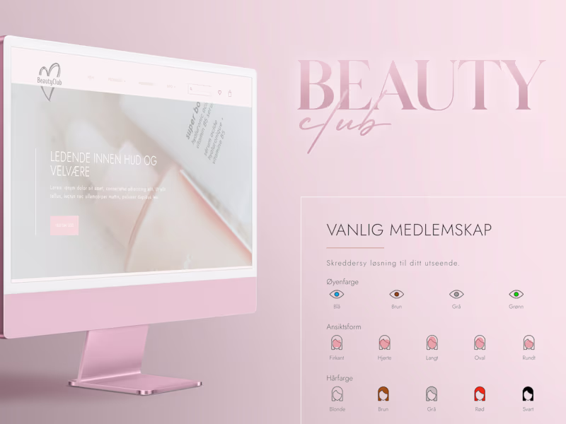 Cover image for eCommerce website: design and development
