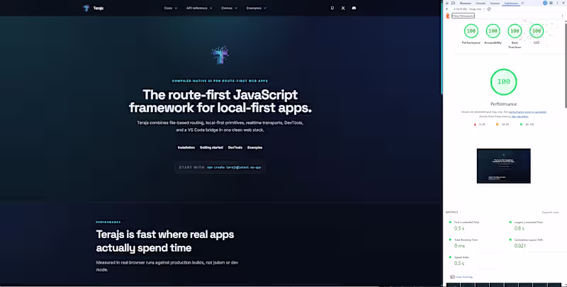 Cover image for Terajs.com (http://Terajs.com) — The Official
