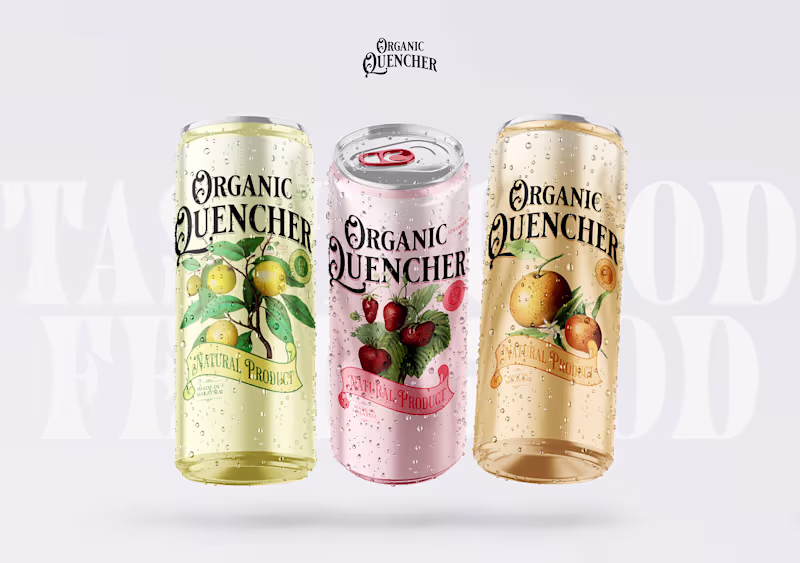 Cover image for Brand Identity for Beverage Product