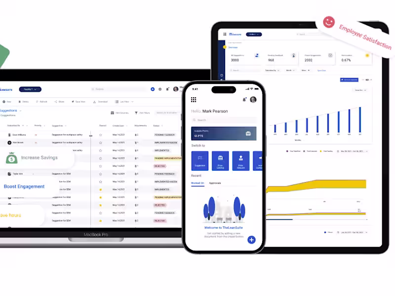 Cover image for Lean Manufacturing Software| Digital apps for Lean Manufacturing