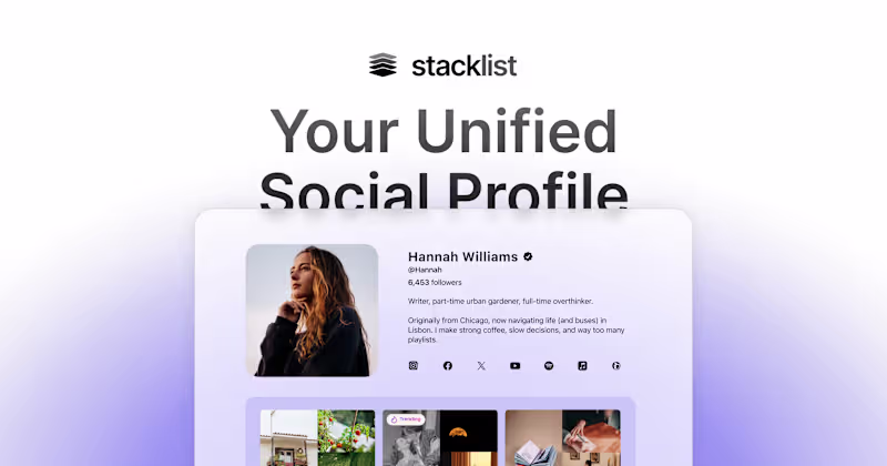 Cover image for Stacklist | UI/UX Design