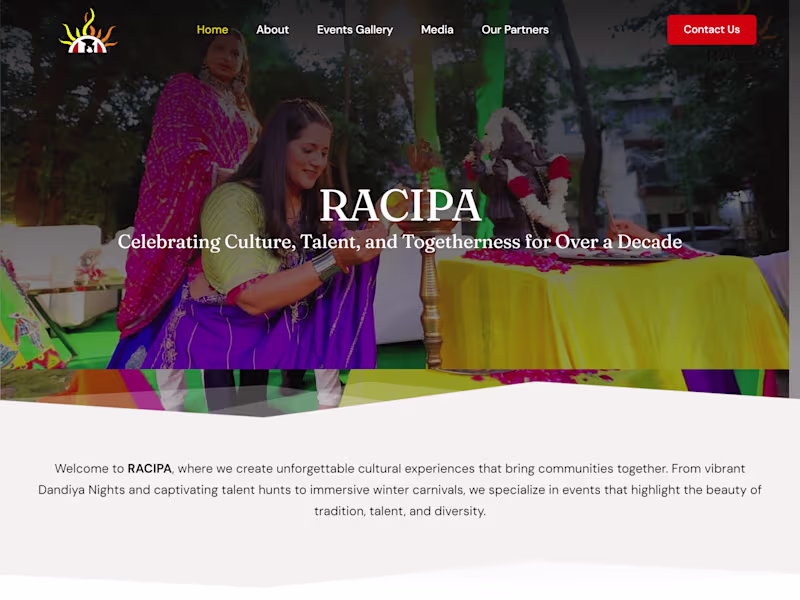 Cover image for Racipa - An event company