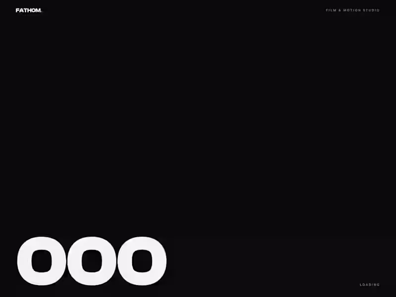 Cover image for Cinematic Portfolio for Film & Motion Studio