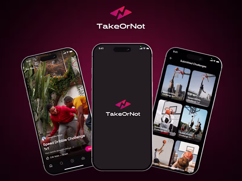Cover image for Modern Video Challenge App UI/UX | Social Media App Concept