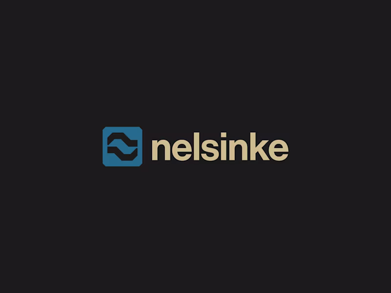 Cover image for Logo sprint for Nelsinke.
A modern