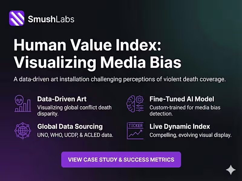 Cover image for Human Value Index: Visualizing Media Bias in Violent Death