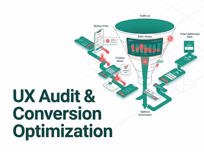 Cover image for UX Audit & Conversion Optimization