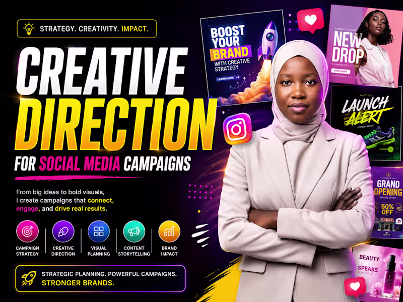 Cover image for Creative Direction for Social Media Campaigns