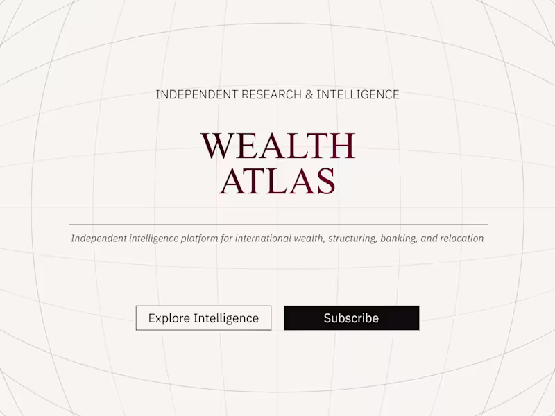 Cover image for Quietly building. The Wealth Atlas
