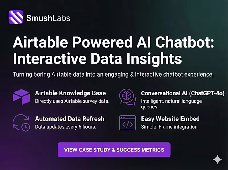 Cover image for Airtable Powered AI Chatbot