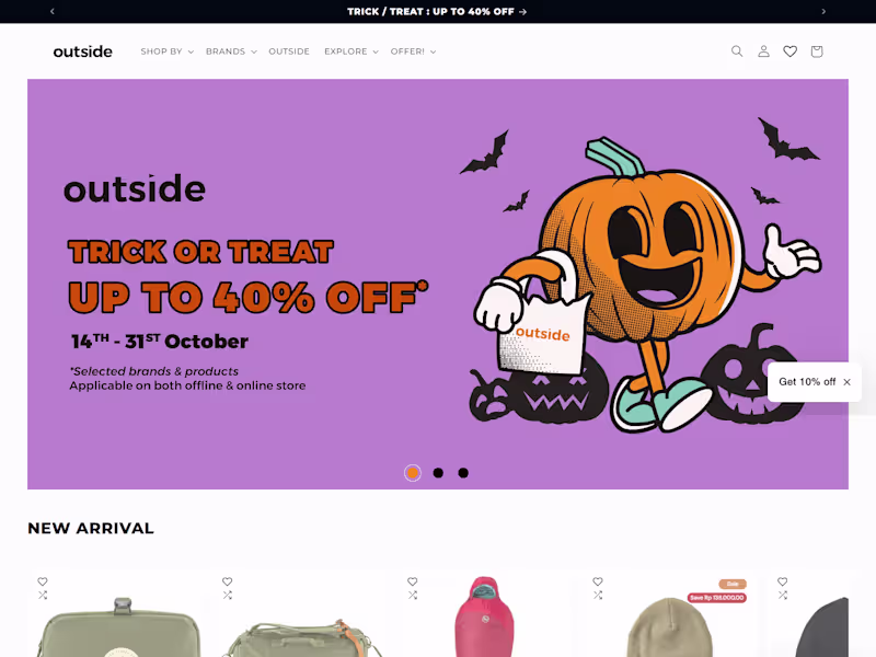 Cover image for Outside Store Indonesia
