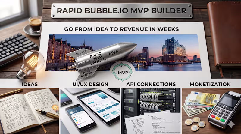 Cover image for Rapid Bubble.io MVP Builder: Idea to Revenue in Weeks