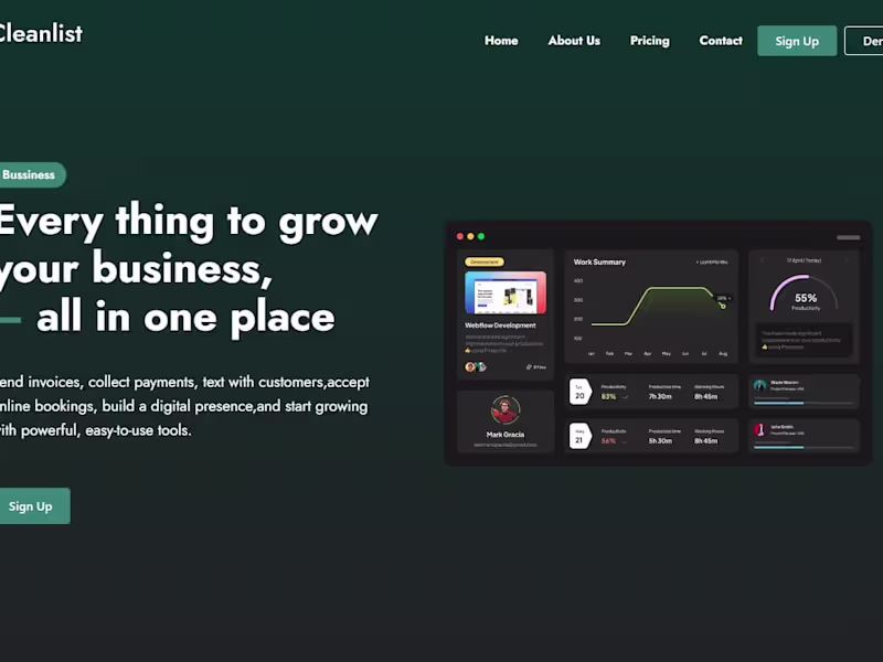 Cover image for Cleanlist Saas Product