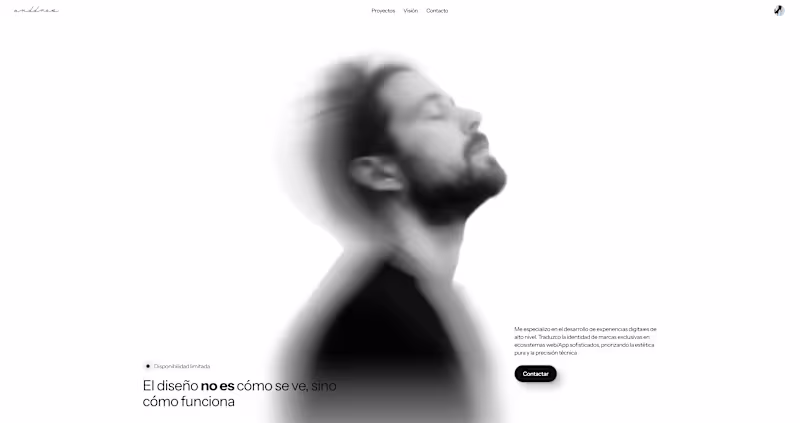 Cover image for Anddres — Portfolio & Design Manifesto
