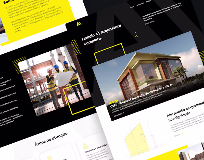 Cover image for Redesign Website - Estúdio A/ Arquitetura