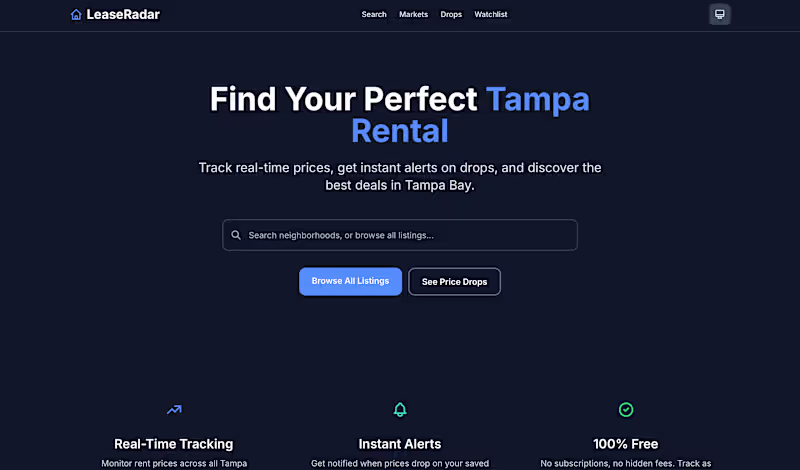 Cover image for Real-Time Rental Market Analytics Application