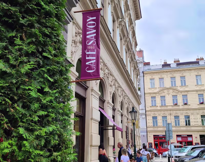 Cover image for The Bohemian Spirit Unveiled: Prague’s Café Savoy