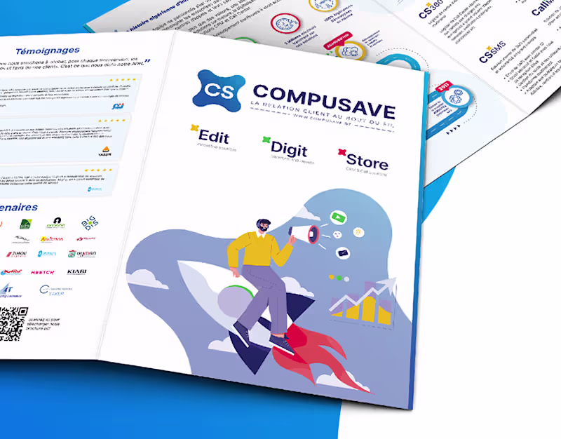 Cover image for COMPUSAVE - Marketing collaterals 