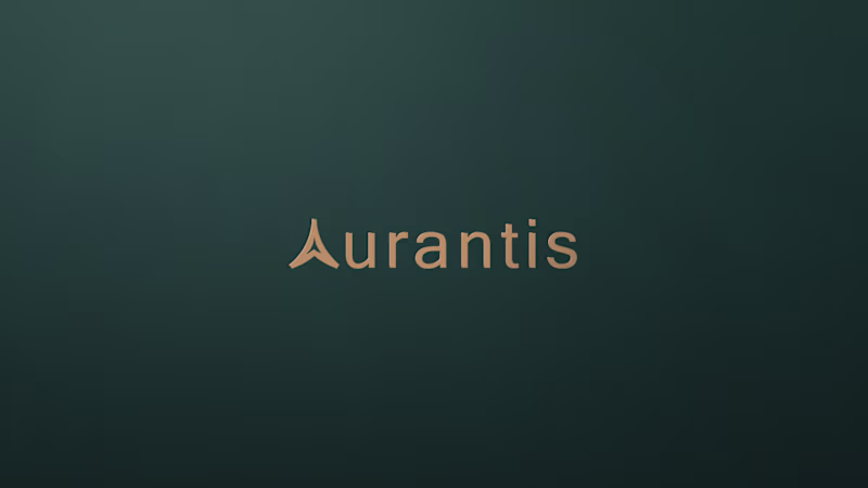 Cover image for Aurantis Brand Identity