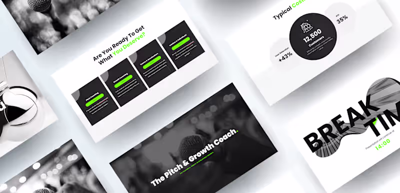 Cover image for Pitch Deck Design for The Pitch Coach