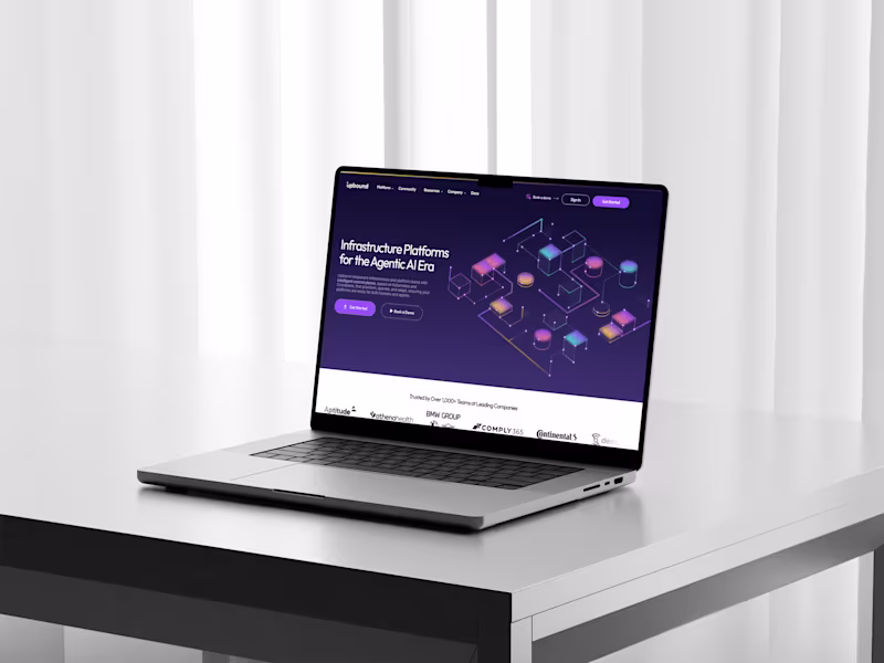 Cover image for Framer Custom Development for upbound.io