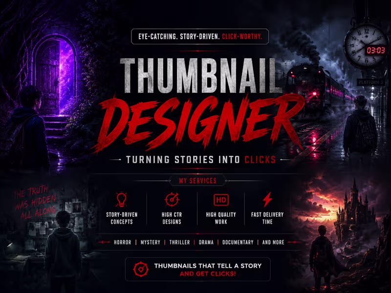 Cover image for thumbnail and social media post designer