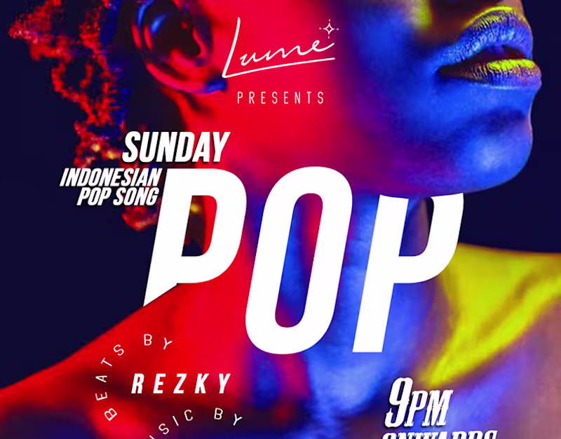 Cover image for POSTER EVENT - LUME Resto, Jakarta