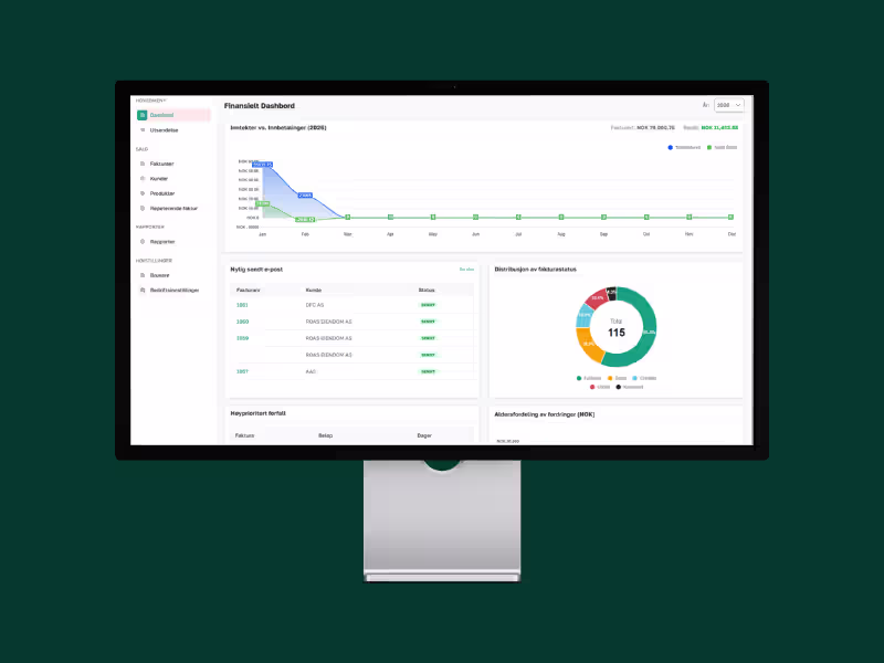 Cover image for Built the noregna invoicing platform