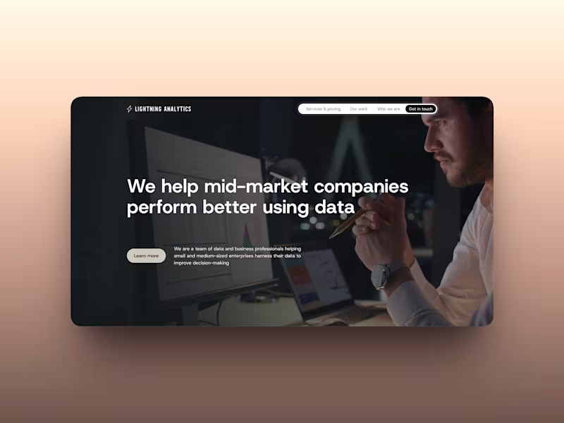 Cover image for Lightning Analytics