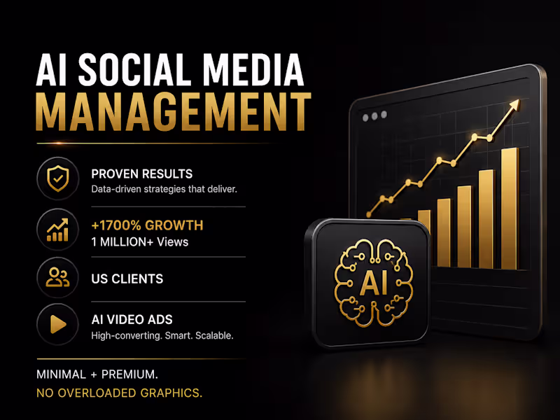 Cover image for AI-Powered Social Media Management for Brands & Startups